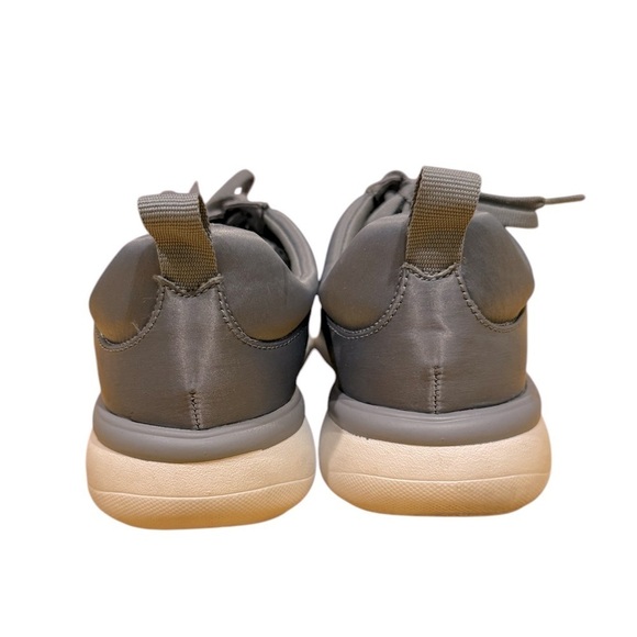 Clarks Cloudsteppers 'Ezera Ave' Casual Lace Up Trainers Silver Sparkle Size 6.5 - Picture 5 of 5